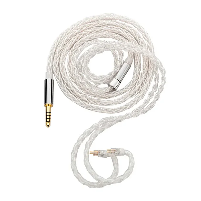 Кабель MoonDrop Line K 4.4mm Silver - рис.0