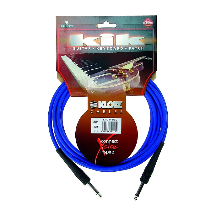 Кабель Klotz KIK3.0PPBL 3 m - рис.0