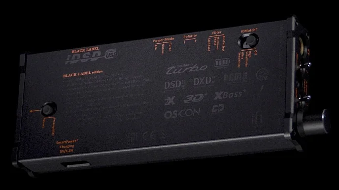 Усилитель для наушников с ЦАП iFi Micro iDSD Black Label - рис.5