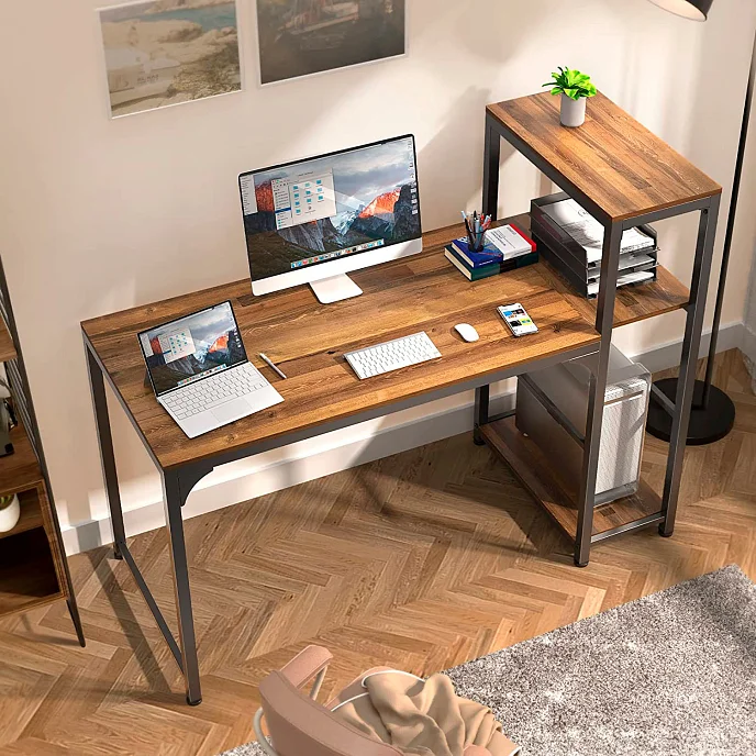 Компьютерный стол EUREKA ZX-SH140A Reclaimed Wood - рис.6