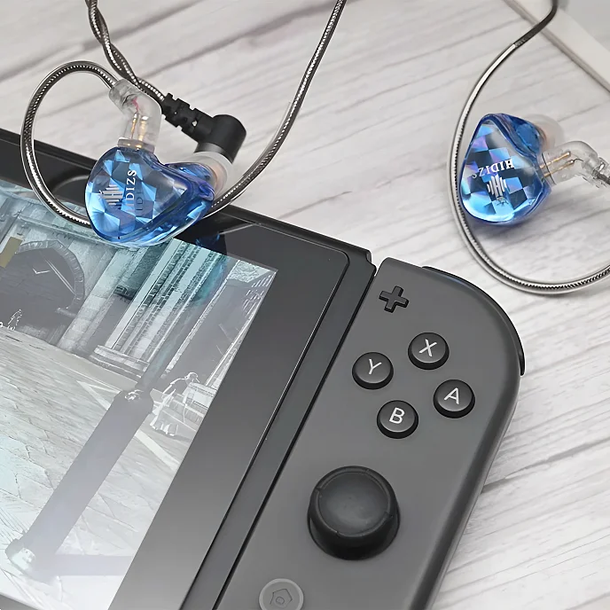 Наушники внутриканальные Hidizs MS1 Galaxy with mic Blue - рис.4