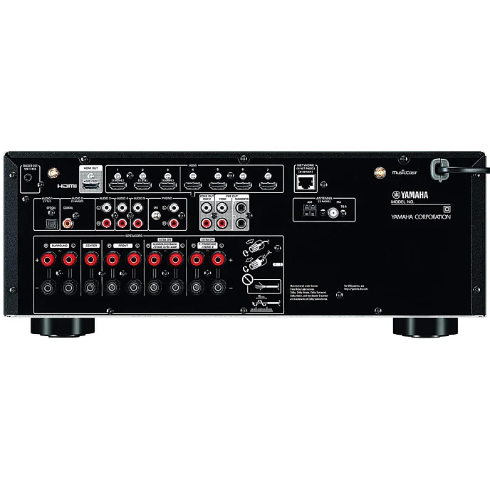 Ресивер Yamaha RX-V6A AV Black - рис.3