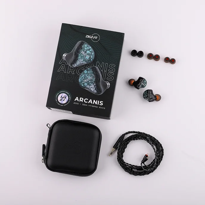 Наушники внутриканальные ZiiGaat Arcanis Green - рис.8