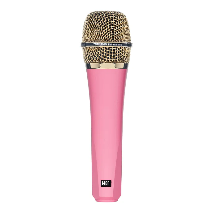 Микрофон инструментальный Telefunken M81 Full Pink Gold - рис.1