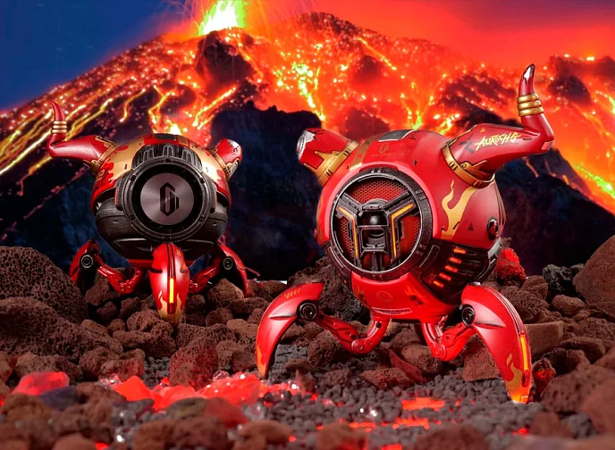 Портативная колонка Gravastar Mars Pro Aurochs Red - рис.6