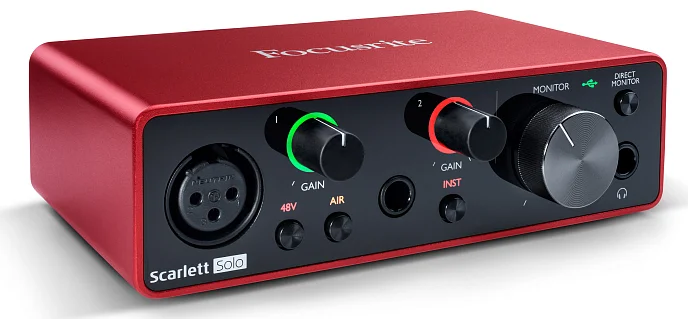 Внешняя звуковая карта FOCUSRITE Scarlett Solo 3rd Gen - рис.3