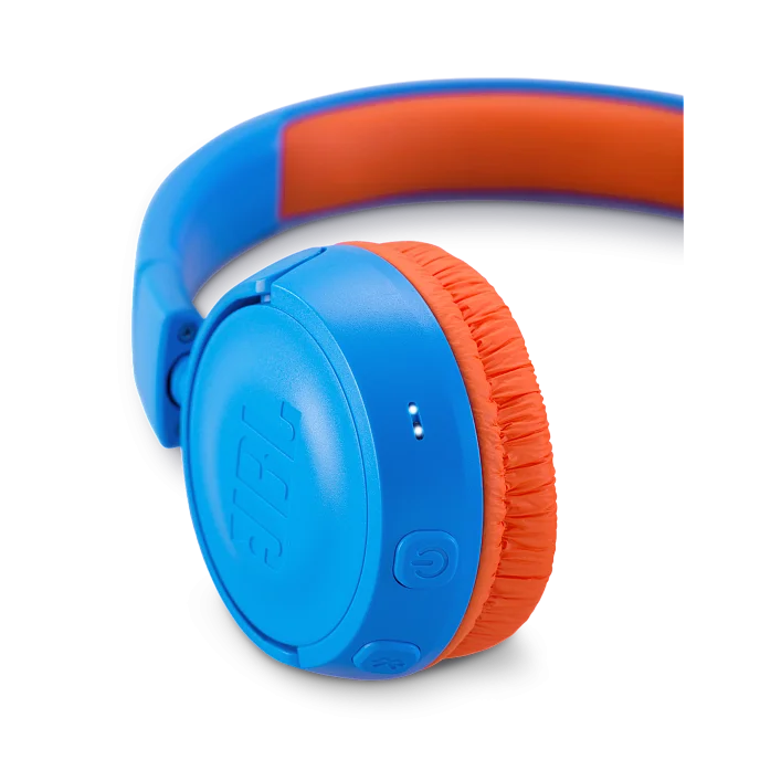 Беспроводные наушники JBL JR300BT Blue Orange - рис.2