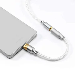 Усилитель-ЦАП для наушников ddHiFi TC35CM2 Silver USB-C - 3.5 mm