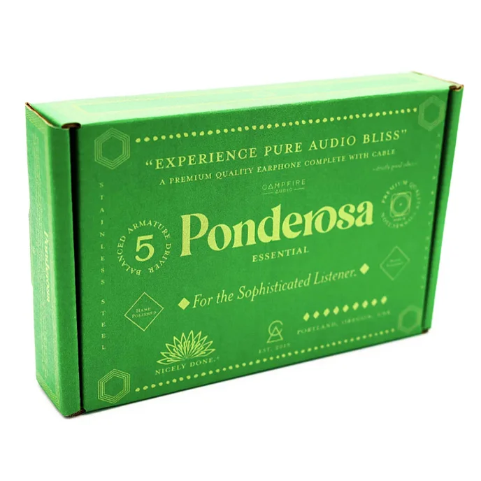 Наушники внутриканальные Campfire Audio Ponderosa Essential Universal Black - рис.5