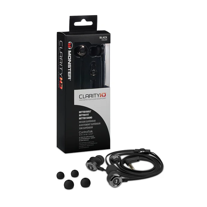 Наушники MONSTER CLARITY HD IN-EAR (BLACK) - рис.7