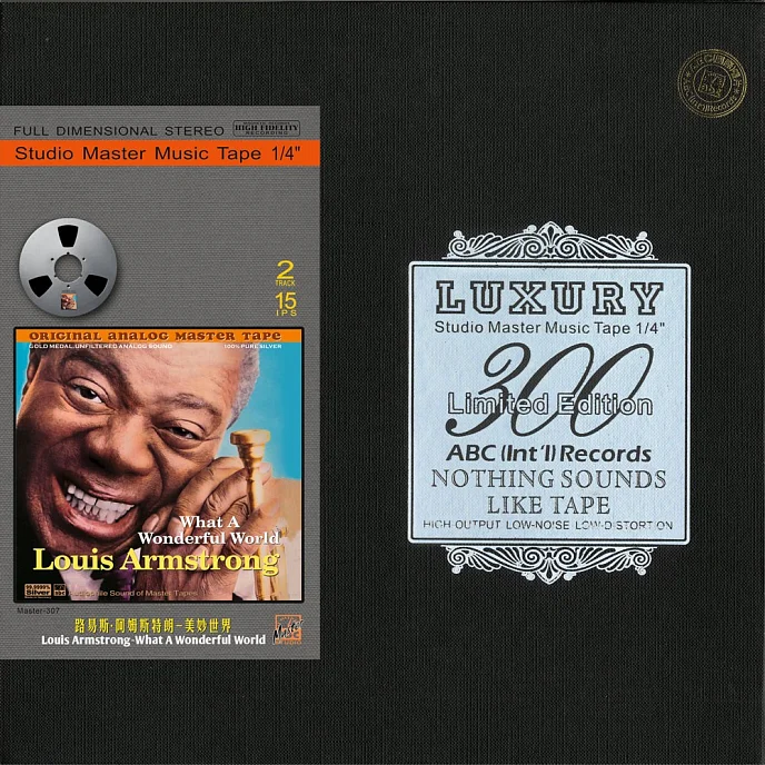Магнитная лента Louis Armstrong - What a wonderful World 38/2 - рис.0