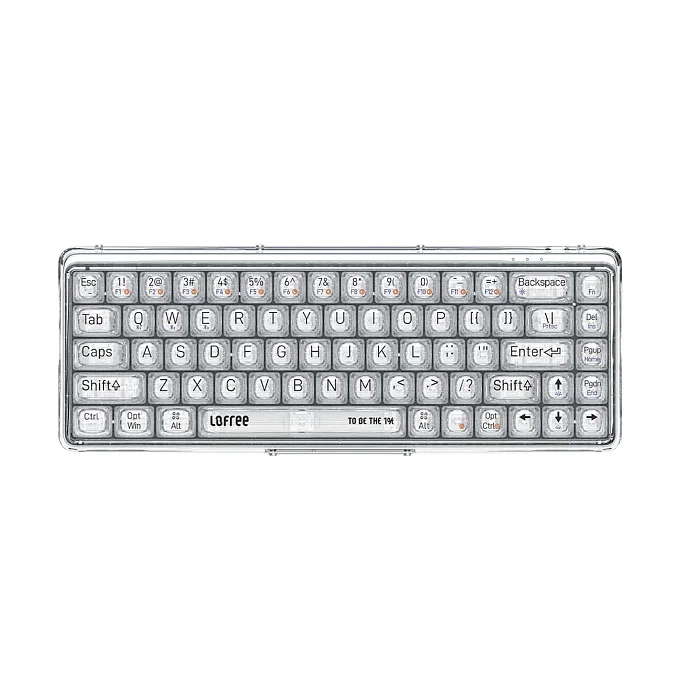 Клавиатура LOFREE 1% Transparent OE907 RU - рис.0