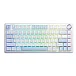Клавиатура AULA F75 Graywood Switches white blue беспроводная механическая клавиатура_OpenBox - рис.0