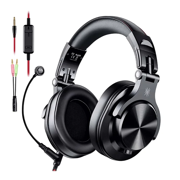 Наушники полноразмерные OneOdio A71M Black - рис.1