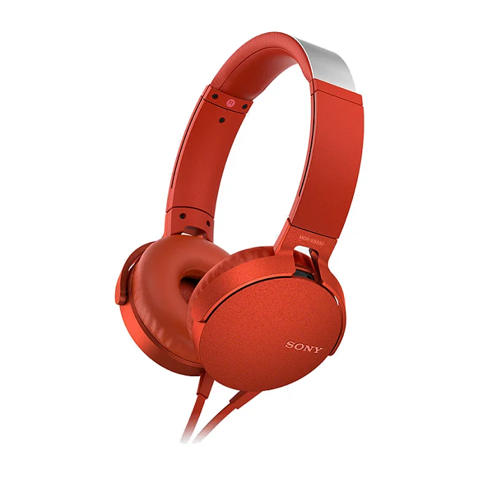 Наушники Sony MDR-XB550AP Red - рис.0
