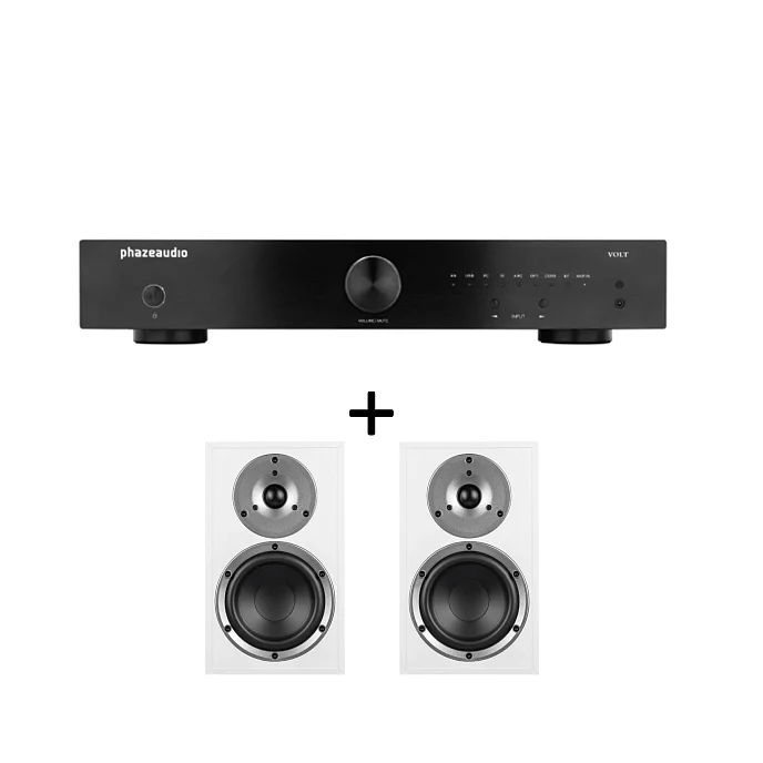 Комплект Phaze Audio Volt Black + Phaze Audio Tilia 2 White - рис.0
