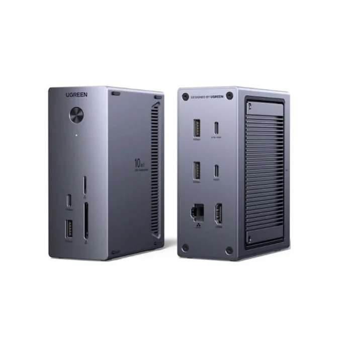 Док-станция Ugreen CM923 10-in-1 Docking Station Grey - рис.1