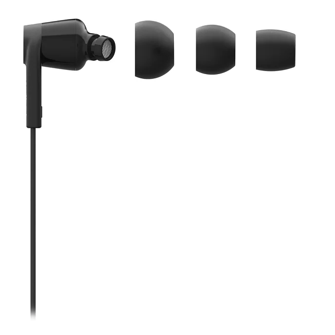 Наушники внутриканальные Belkin Soundform Headphones with USB-C Connector black проводные внутриканальные наушники_OpenBox - рис.1