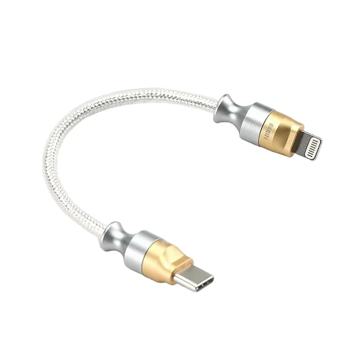 Кабель ddHiFi MFi05 M2 Silver 0.09m - рис.0