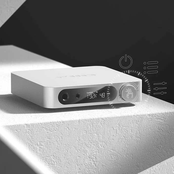 Усилитель для наушников с ЦАП FiiO K11 Silver - рис.13