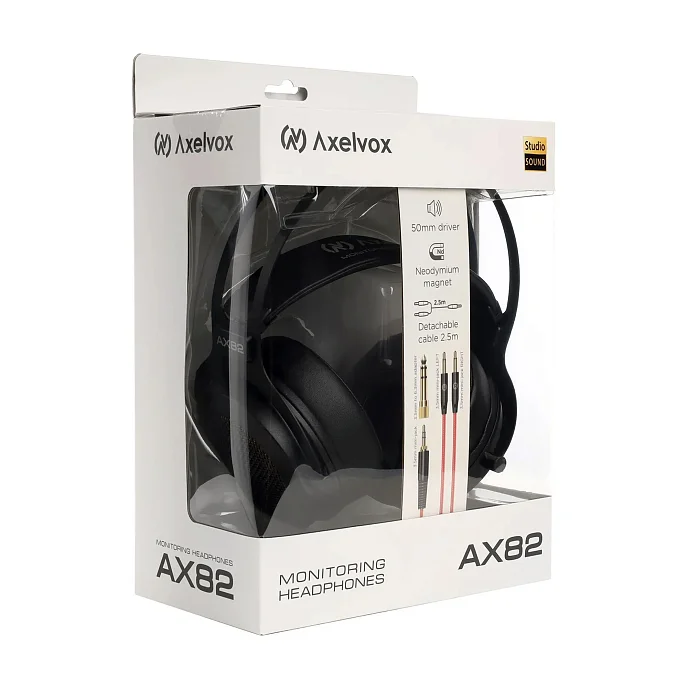 Наушники полноразмерные Axelvox AX82 Black - рис.11