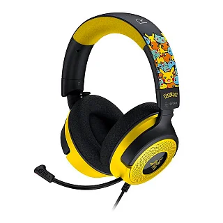 Razer Kraken V4 X Pokemon Kanto Starters Edition Black/Yellow