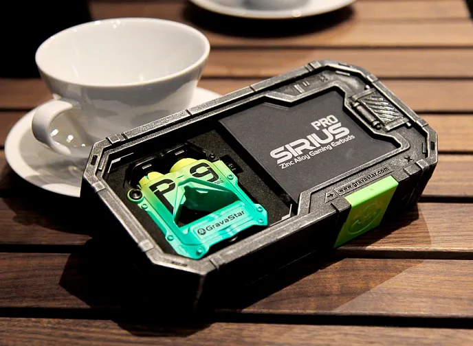 Беспроводные наушники Gravastar Sirius Pro Neon Green - рис.7