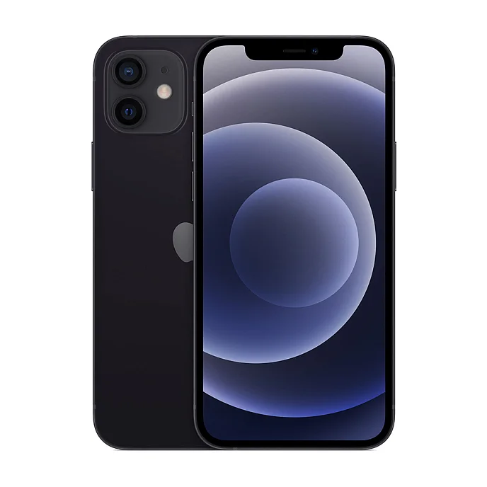 Телефон Apple iPhone 12 64GB Black - рис.0
