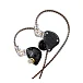 - рис.3 Наушники внутриканальные KZ ZS10 Pro Stone Black without mic - рис.3