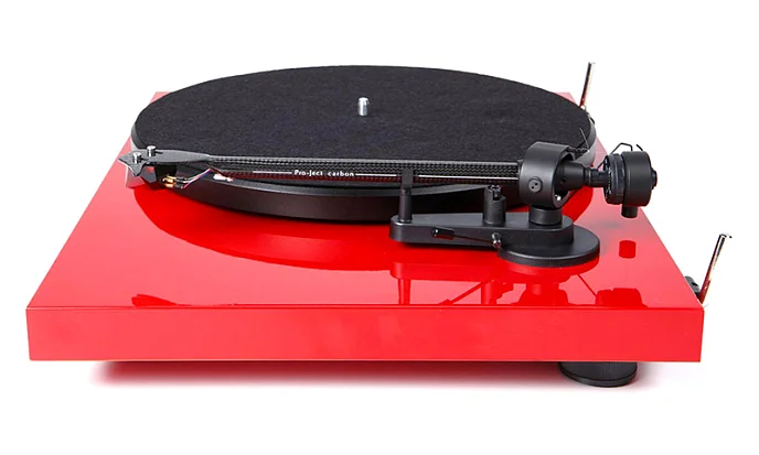 Проигрыватель винила Pro-Ject Debut Carbon Phono USB OM-10 Red - рис.3