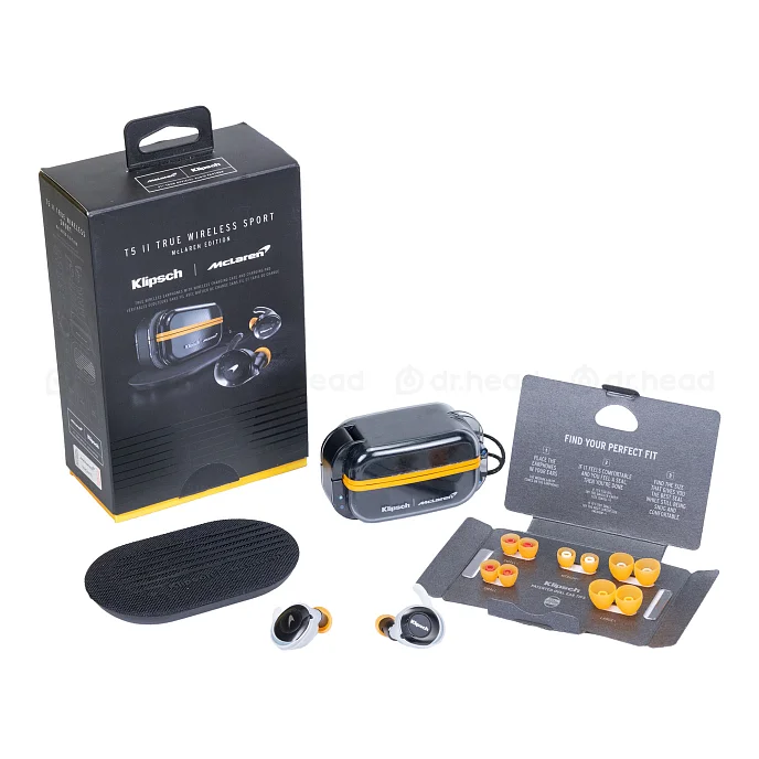 Беспроводные наушники Klipsch T5 II True Wireless ANC McLaren tws с активным шумоподавлением (SN 106915420480396)_Уценка - рис.1