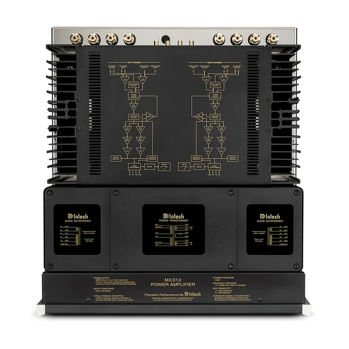 Усилитель мощности Mcintosh MC312 - рис.9