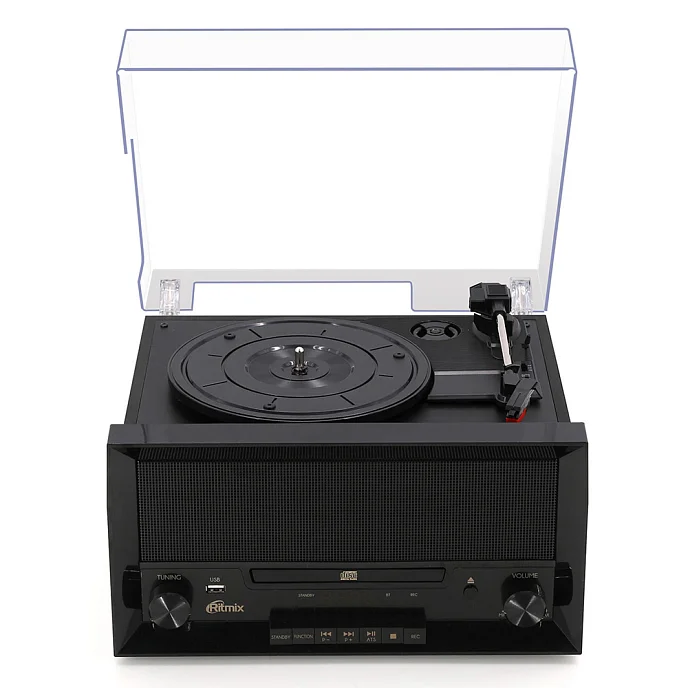 Проигрыватель винила Ritmix LP-400B Black - рис.0