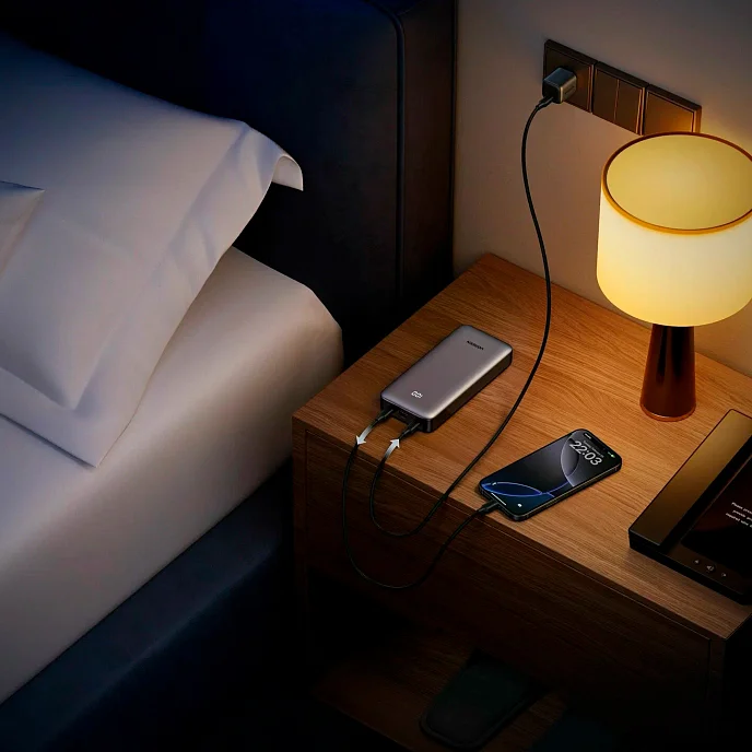 Портативный аккумулятор UGREEN PB535 10000mAh 30W Grey Cosmos - рис.5