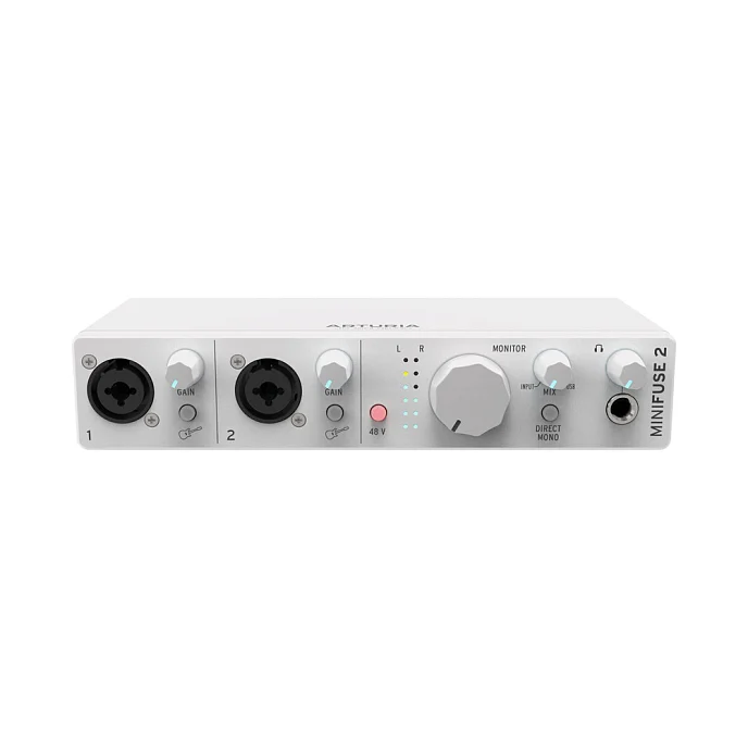 Аудиоинтерфейс Arturia MiniFuse 2 White - рис.0