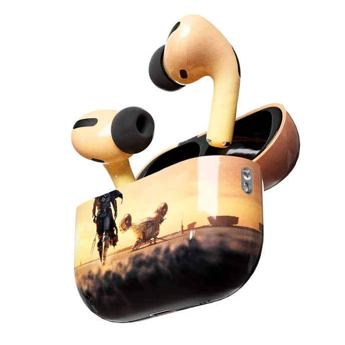 Беспроводные наушники Apple AirPods Pro 2nd gen with MagSafe USB-C (2023) Mandalorian - рис.0