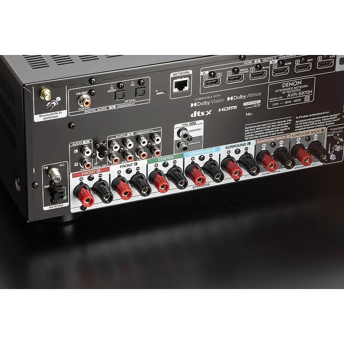 Ресивер Denon AVR-S970H Black - рис.6