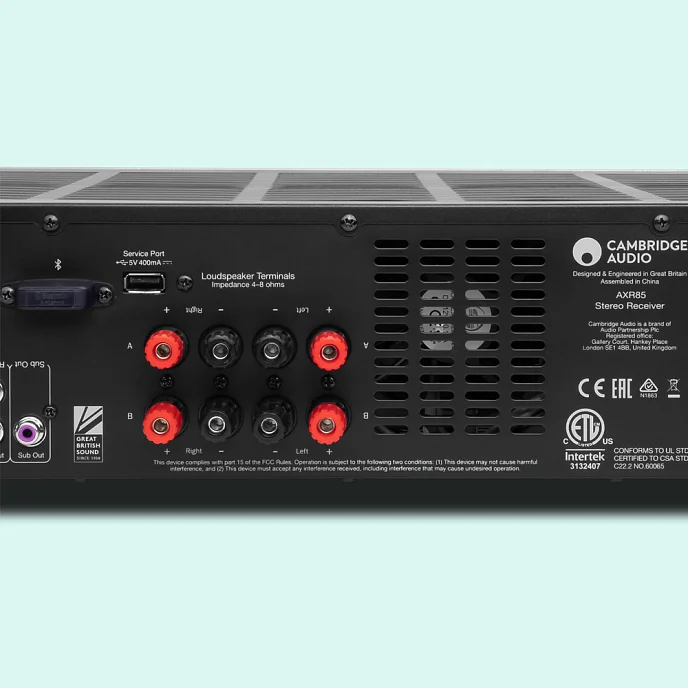 Ресивер Cambridge Audio AXR85 grey - рис.8