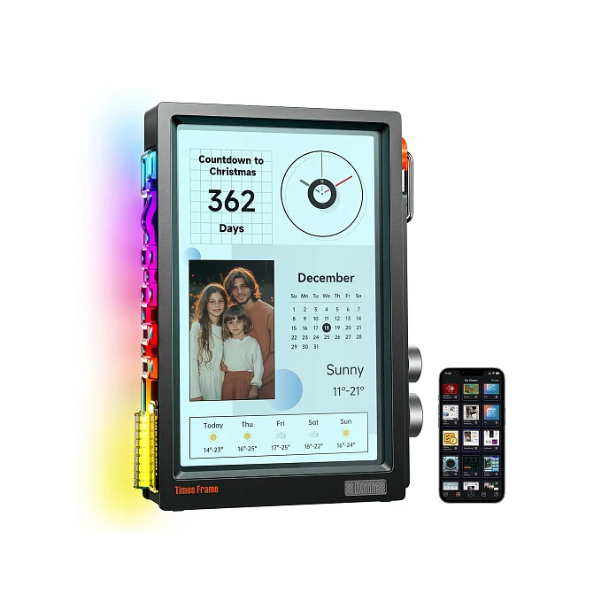 Портативная колонка Divoom Times Frame Black - рис.3