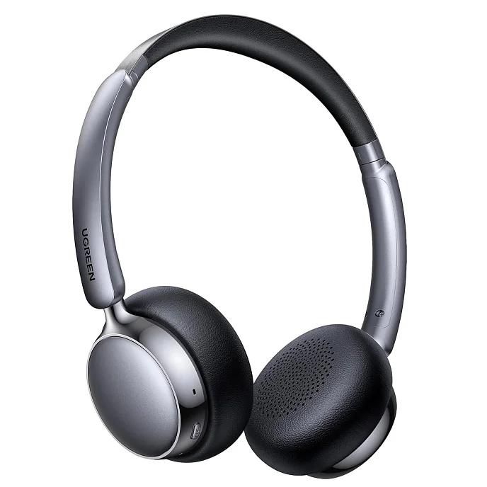 Наушники накладные UGREEN HP207 Studio Plus Silver/Black - рис.0