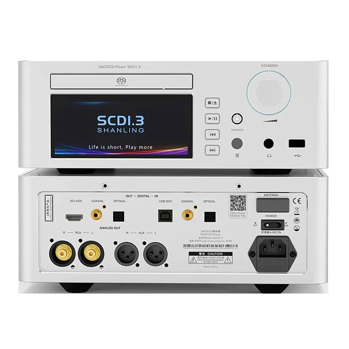 CD проигрыватель Shanling SCD1.3 Silver - рис.3