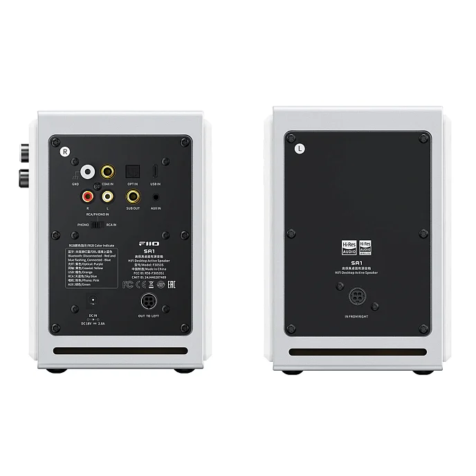 Полочная акустика FiiO SA1 Cloud White - рис.4