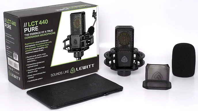 Микрофон студийный Lewitt LCT440 PURE - рис.4