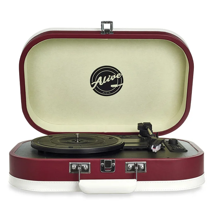 Проигрыватель винила Alive Audio Vintage Strawberry Fields - рис.1