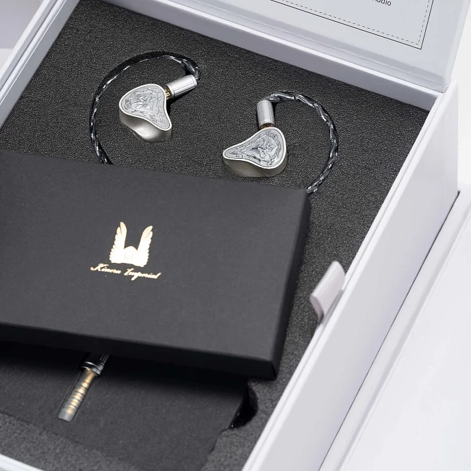 Наушники внутриканальные Kinera ThorKing Glossy Silver - рис.11