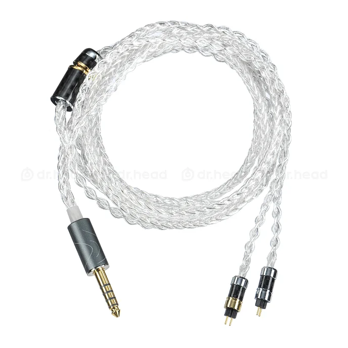 Кабель HeadMade IEM 2-pin to Multi-Plug 5 in 1 Silver 1.2m - рис.0