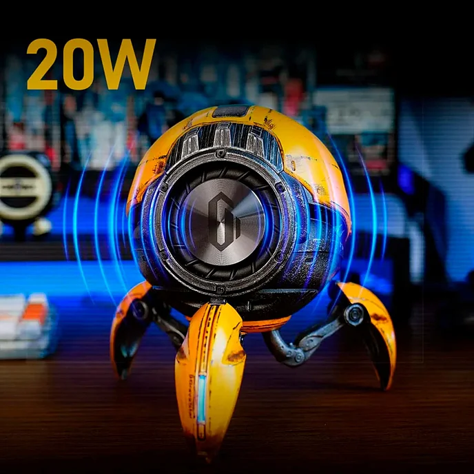 Портативная колонка Gravastar Mars Pro V2 Yellow - рис.10