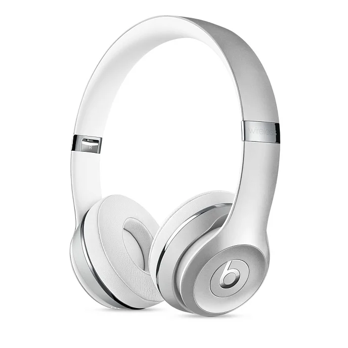 Беспроводные наушники Beats Solo 3 Wireless Silver - рис.0
