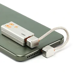 Кабель ddHiFi TC03LL USB-C L-Shaped to USB-C L-Shaped Silver