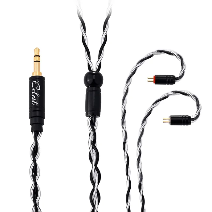 Кабель Celest Aura 2-pin 3.5mm Black - рис.1